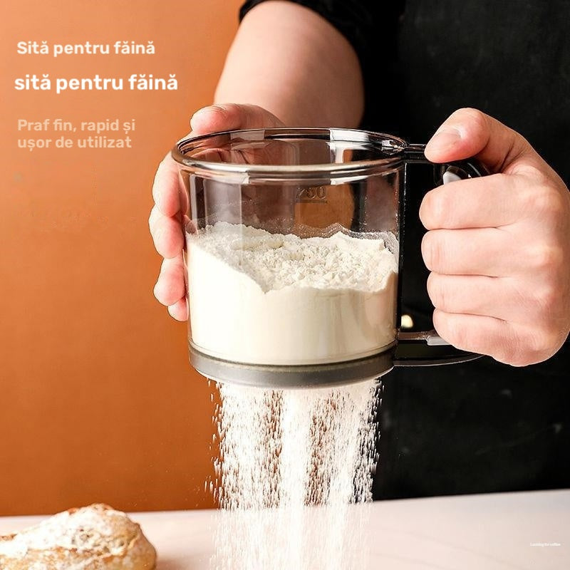 Cernitor de făină semi-automat